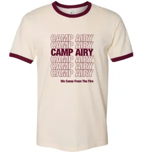 Airy Takeout Maroon Ringer T-Shirt