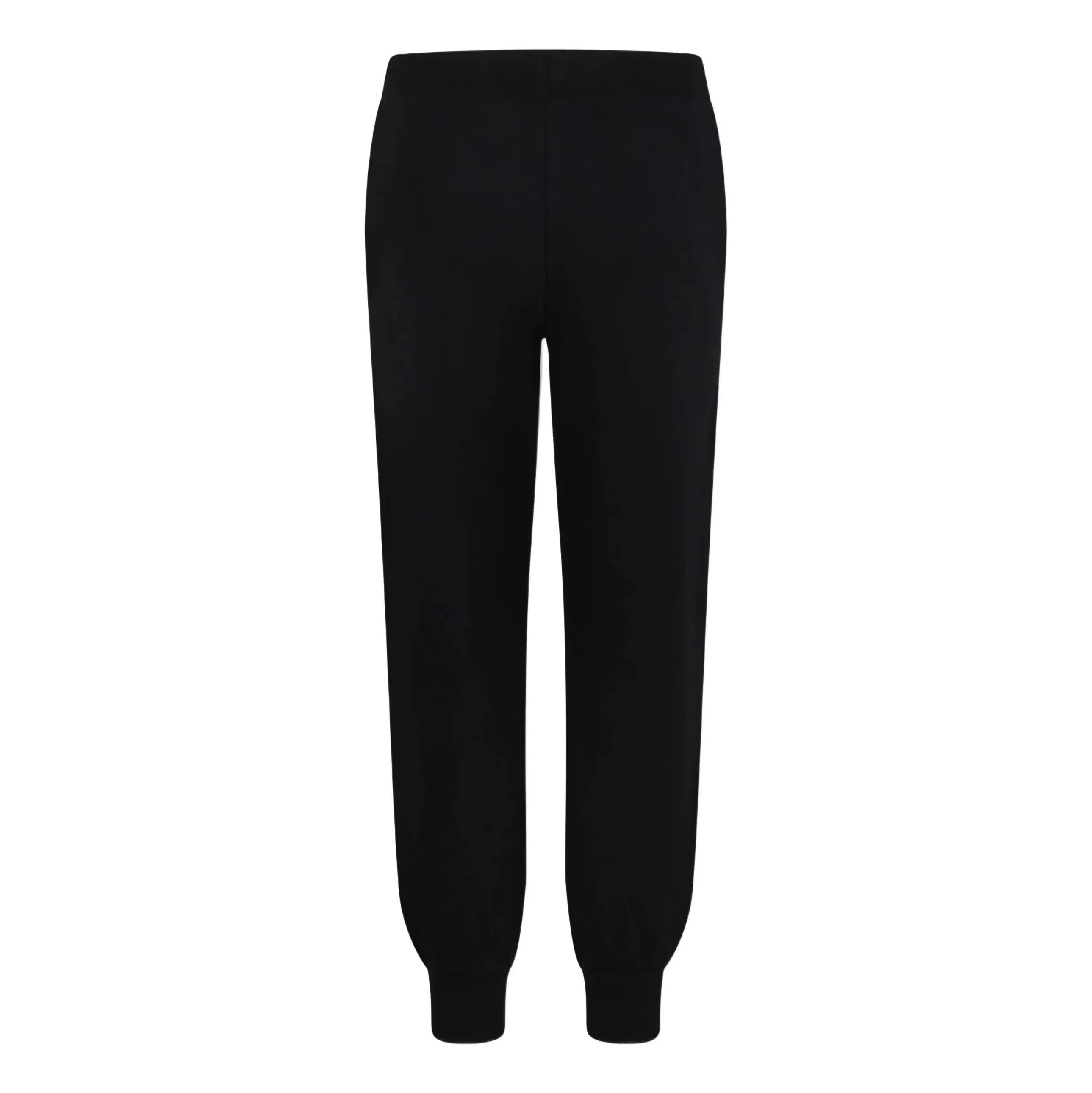 BLACK SWEATPANTS W TOY BEAR LOGO PRINT
