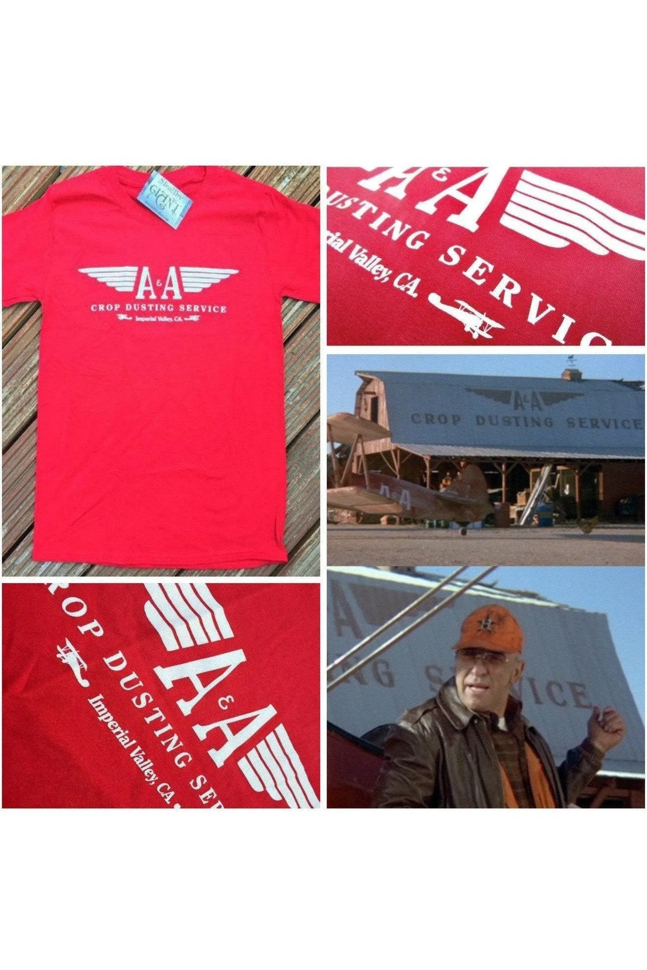Capricorn One T-Shirt  - A&A Crop Dusting | Stealthy Giant