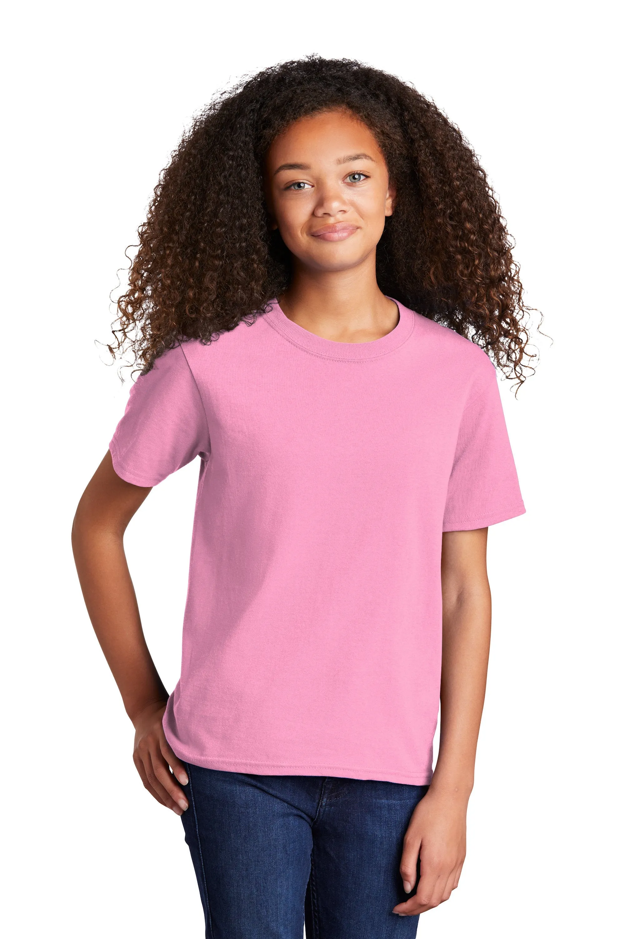Custom Embroidered Youth Kids Sized T-Shirt Tees - Free Logo Digitizing