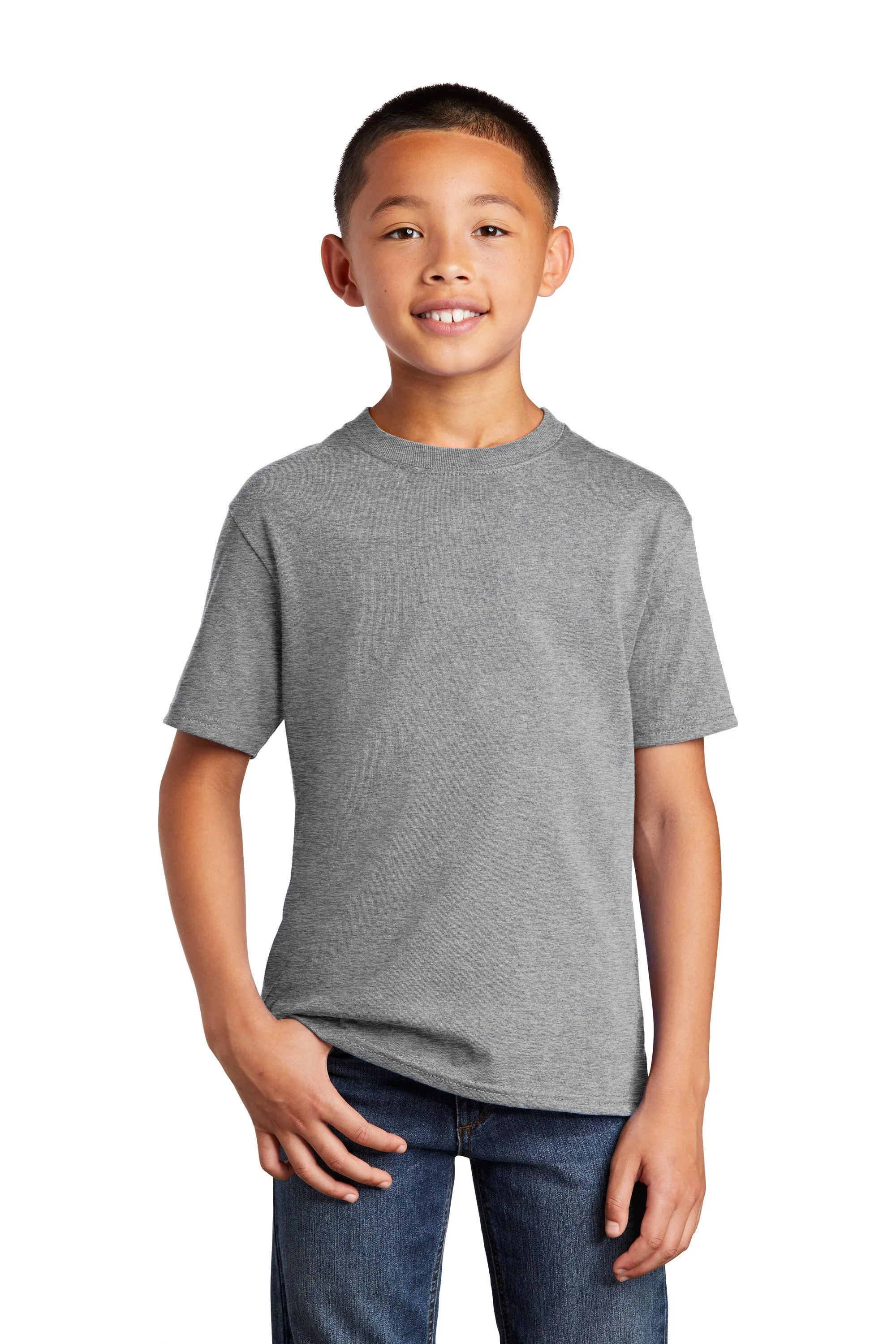 Custom Embroidered Youth Kids Sized T-Shirt Tees - Free Logo Digitizing