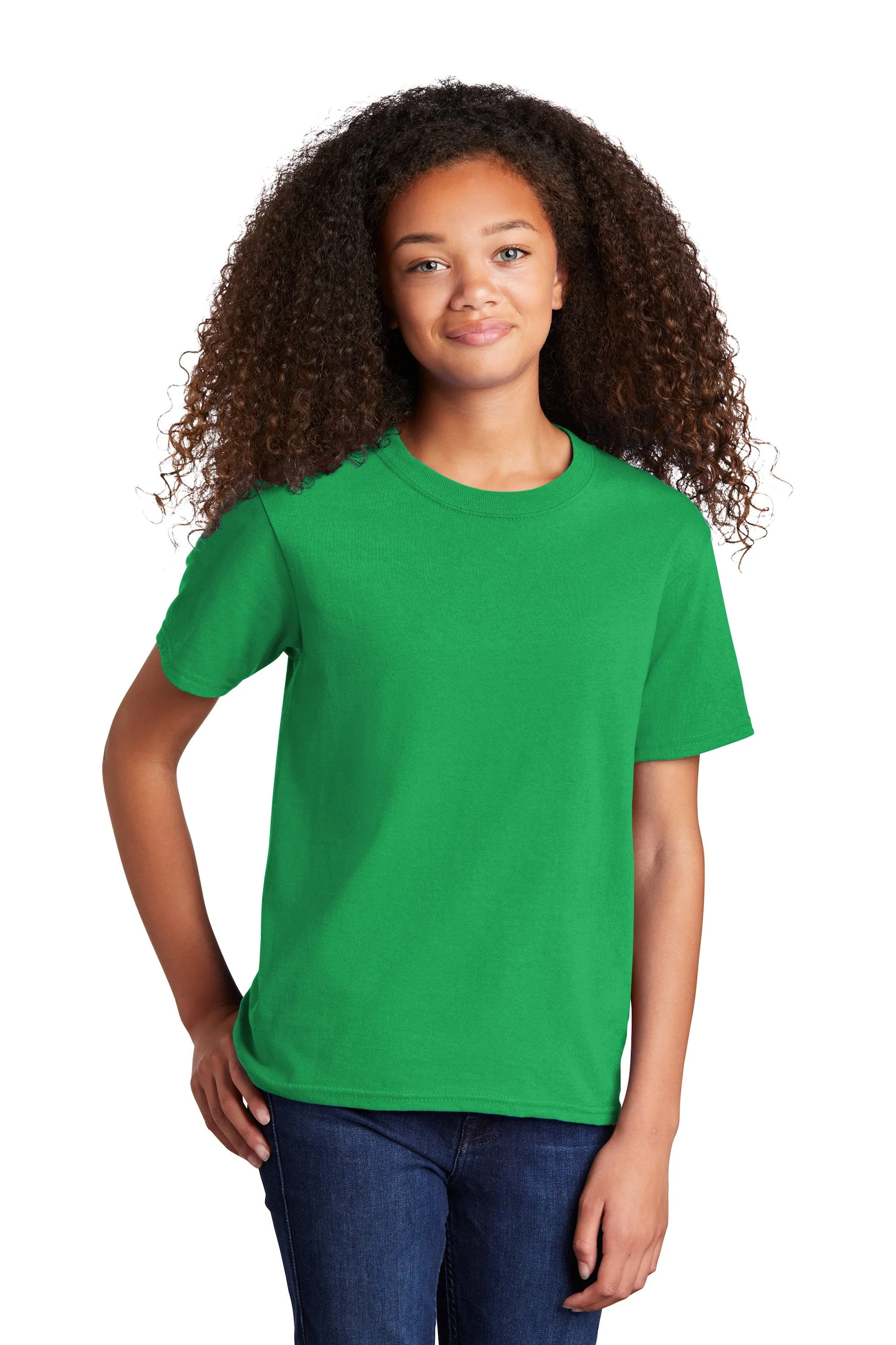 Custom Embroidered Youth Kids Sized T-Shirt Tees - Free Logo Digitizing