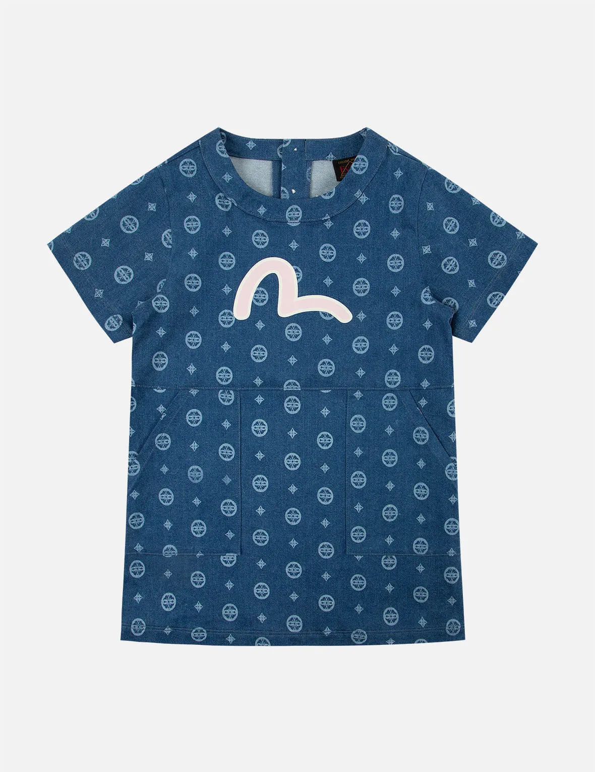 Daruma and Seagull Print Sweatpants