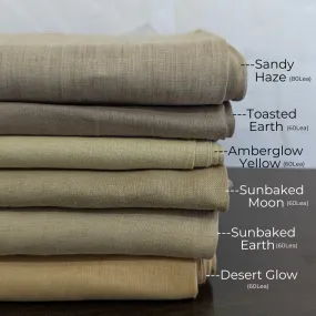 DUNE DUST Pure Tan Fabrics, For Shirts and Tops