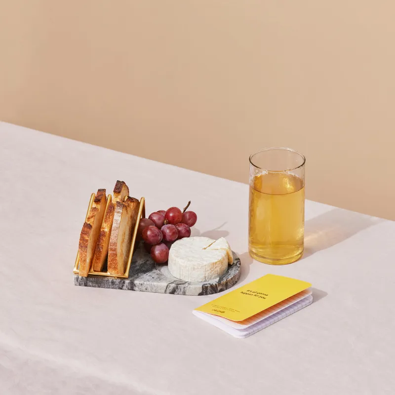 Grey marble Breakfast Tray