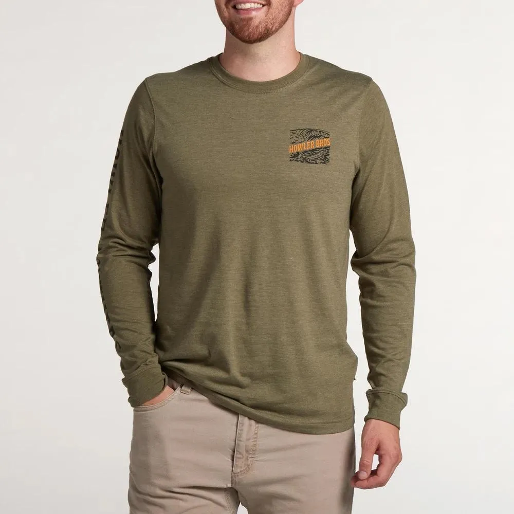 Howler Brothers Longsleeve T-Shirt - Tarpon and Tube