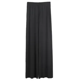 Ice Silk Wide Leg Trousers For Women