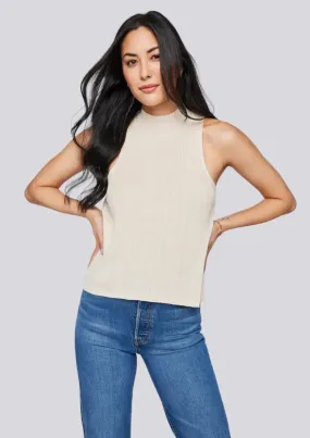 Julian Knit Tank Top - Cream