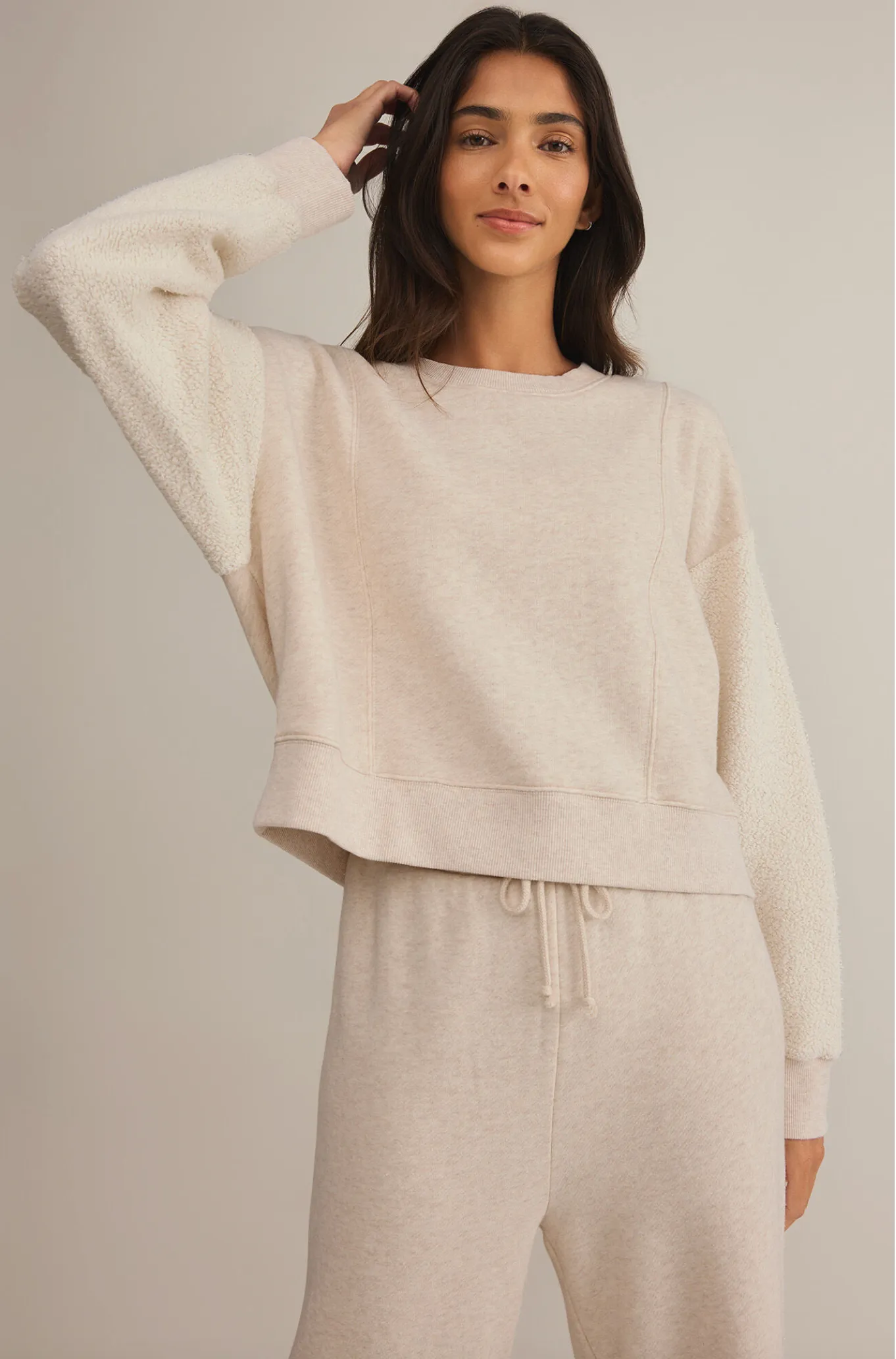 LAX Sweatshirt, Lt Oatmeal by Z Supply