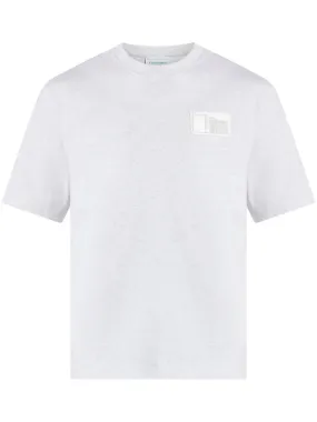 logo-patch organic cotton t-shirt