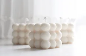 Minimal Bubble Candle