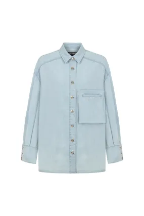 Minimal Draped Shirt