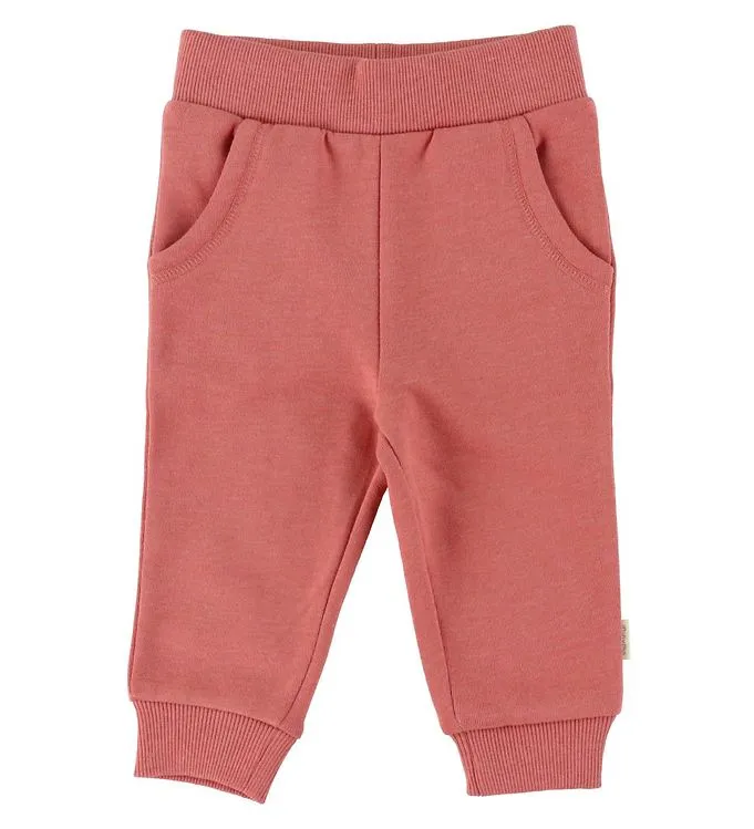 Minymo Sweat Pants (2-Pack) - Canyon Rose