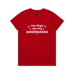 My Dogs Are My Soulmates Classic T-Shirt - Size 2XL