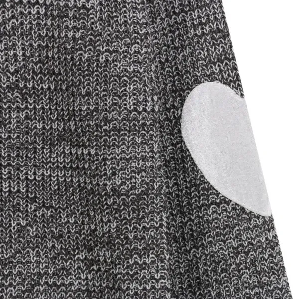 Patchwork Heart Sweater
