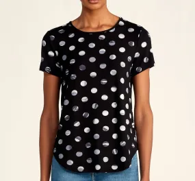 Premise Shadow Dot Cotton Tee