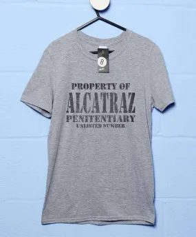 Property Of Alcatraz Penitentiary T-Shirt As Worn by Debbie Harry