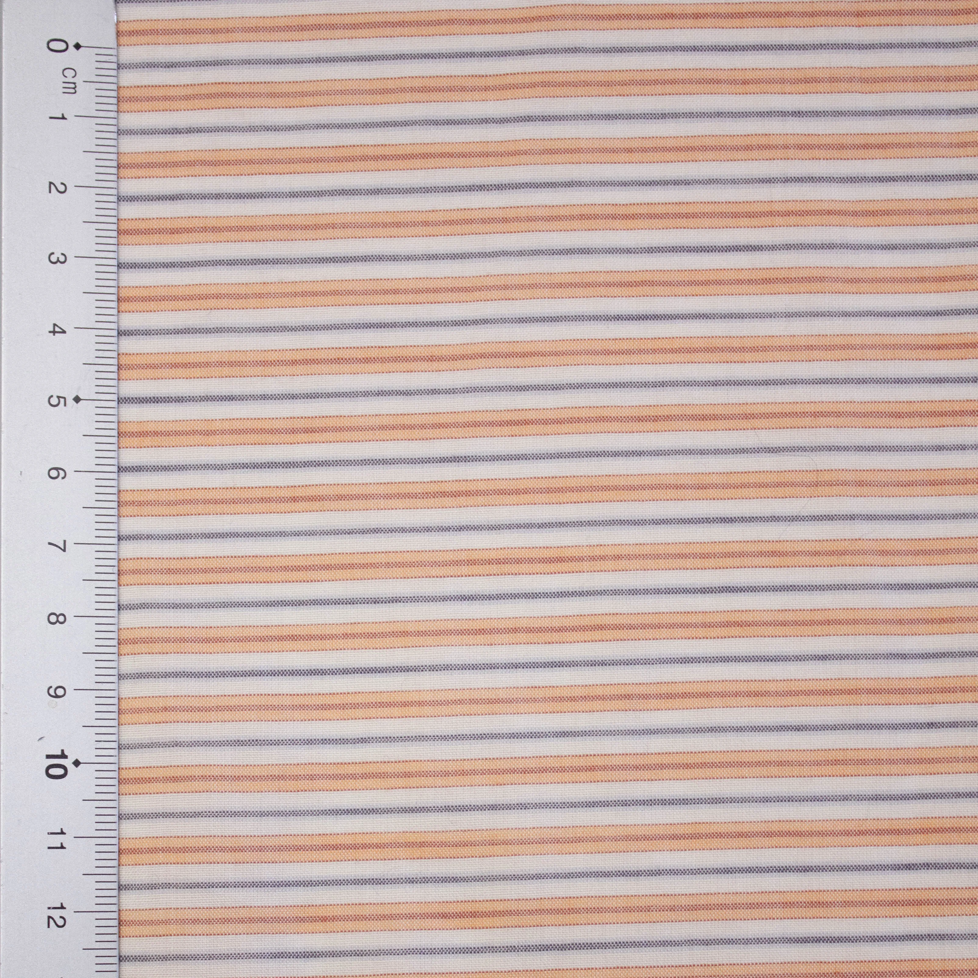 Roger Orange Striped Cotton