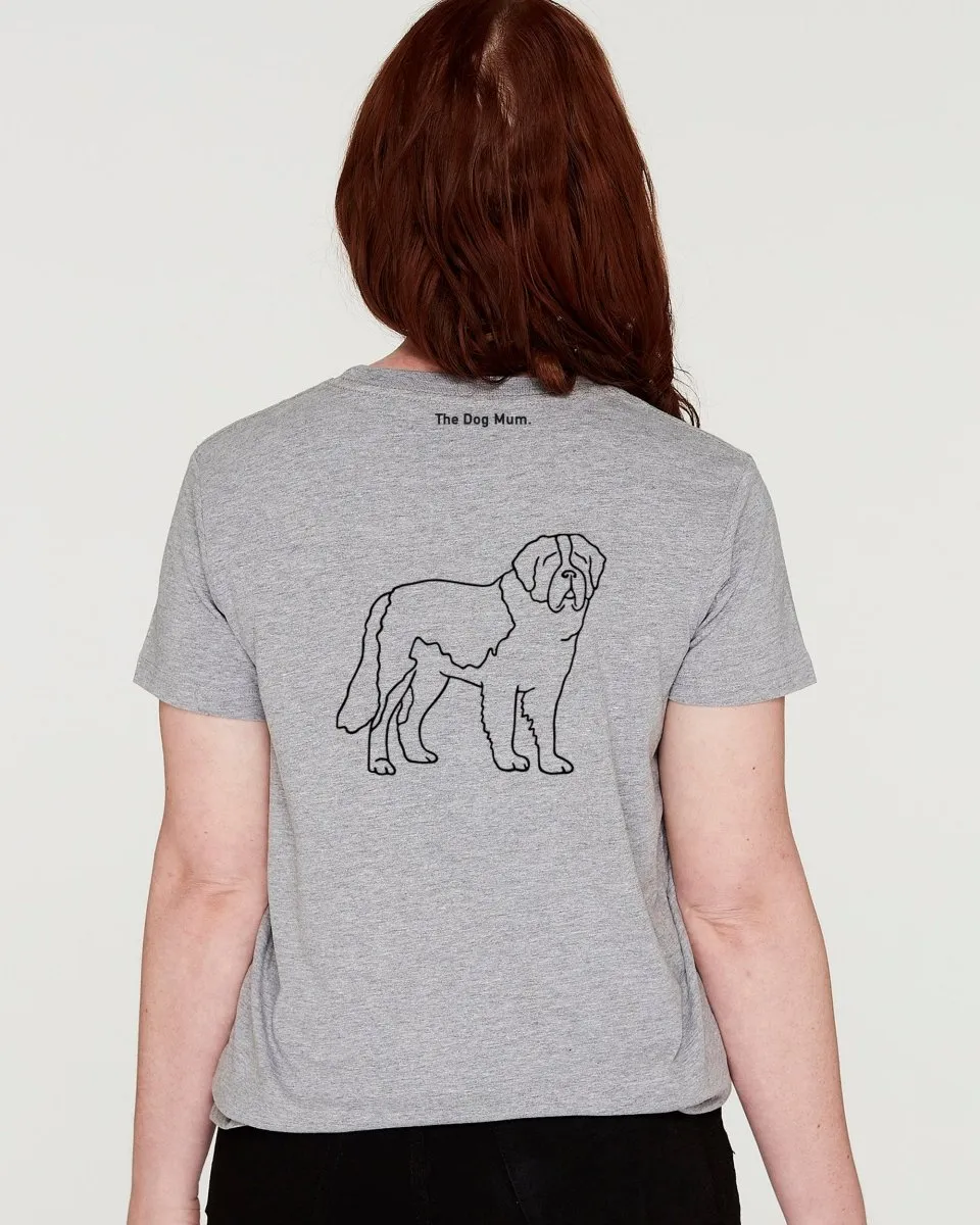 Saint Bernard Mum Illustration: Classic T-Shirt