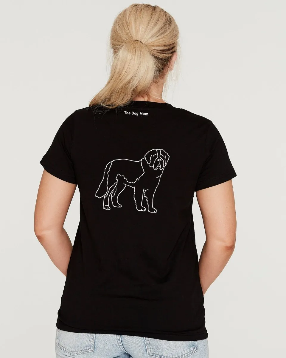 Saint Bernard Mum Illustration: Classic T-Shirt