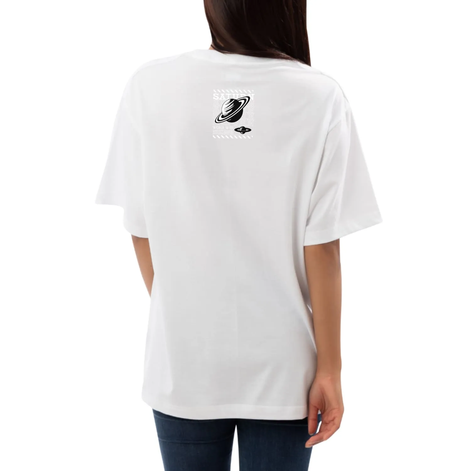 Saturn Womens Oversized T-shirt