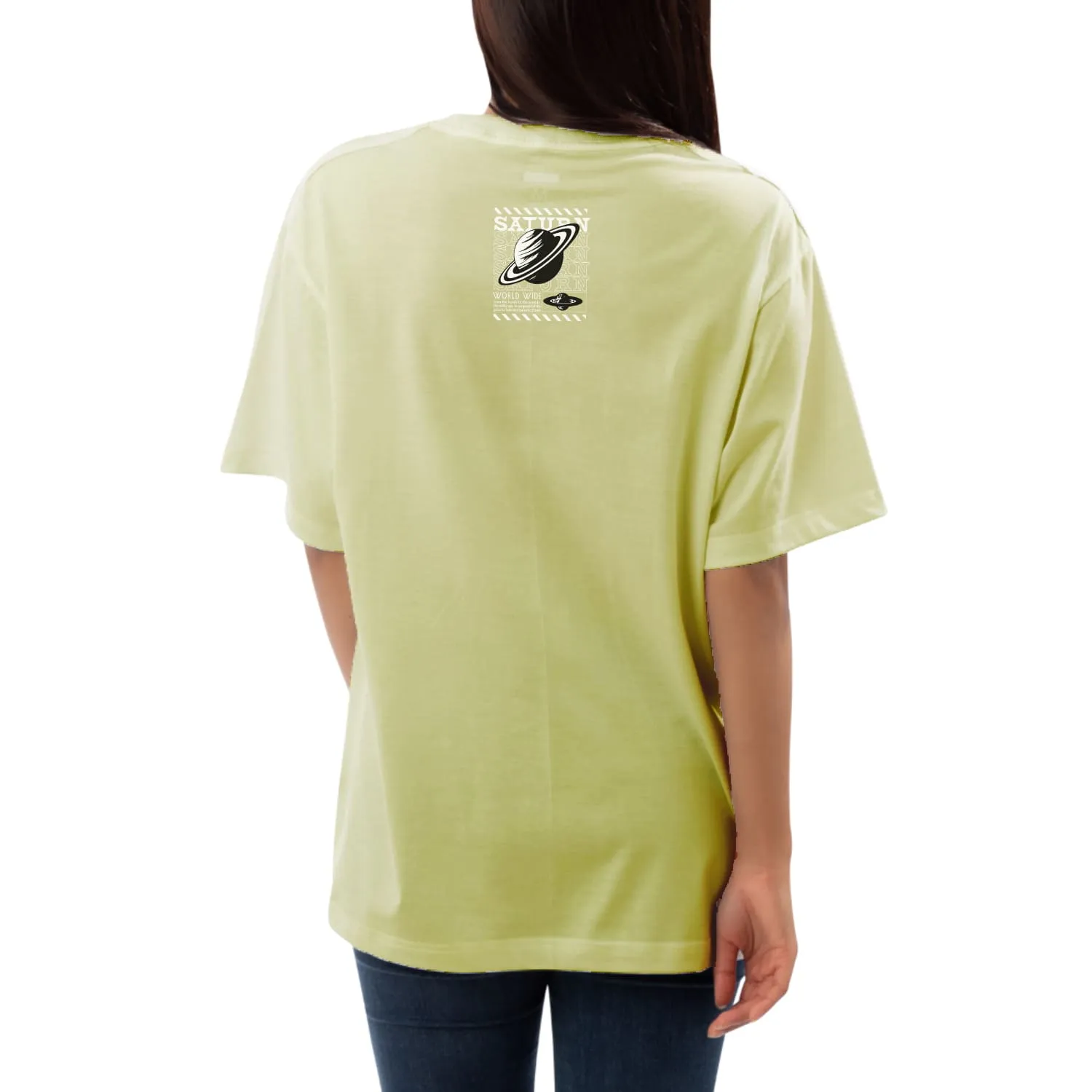 Saturn Womens Oversized T-shirt