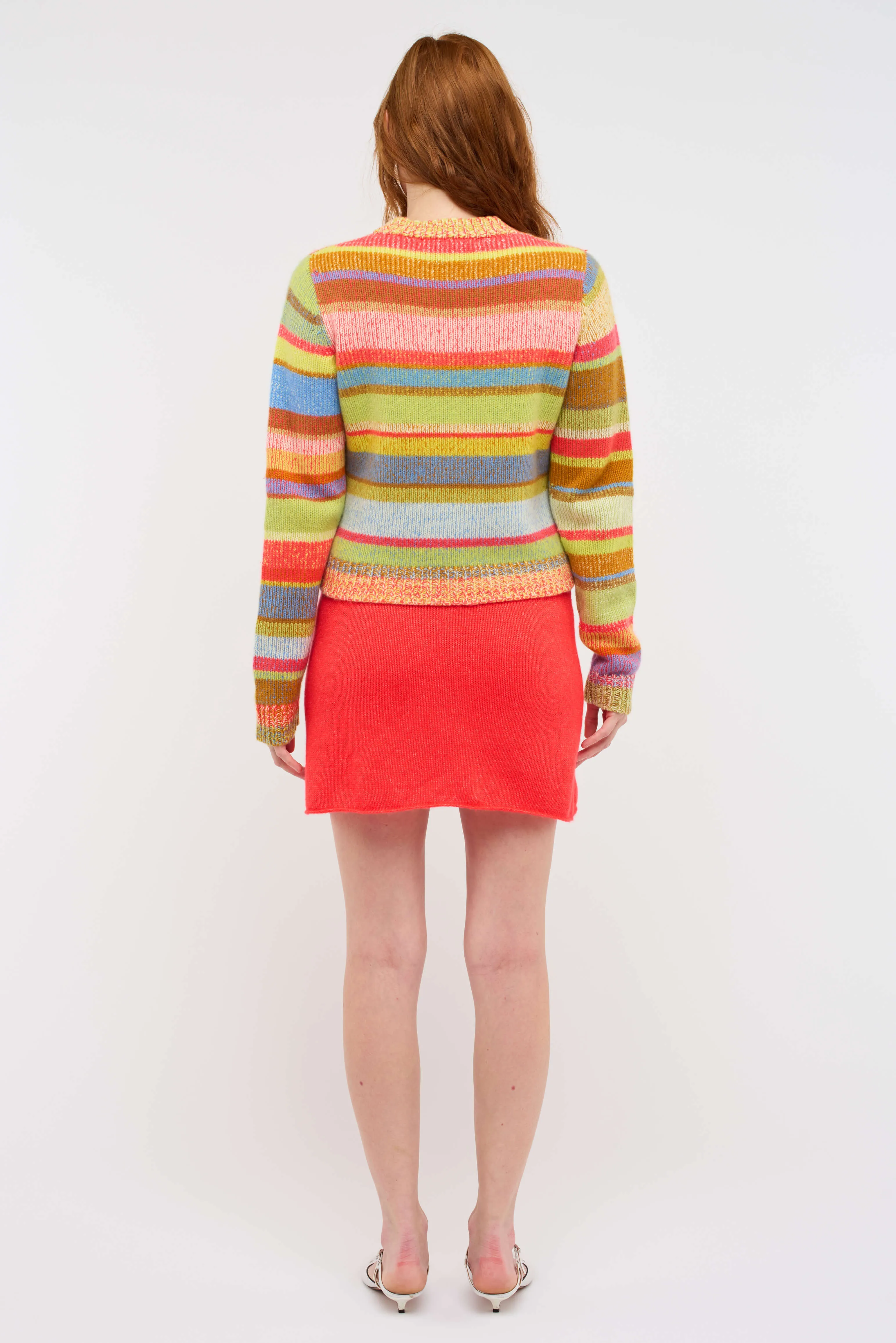 Stripe Super Soft Women's Crew