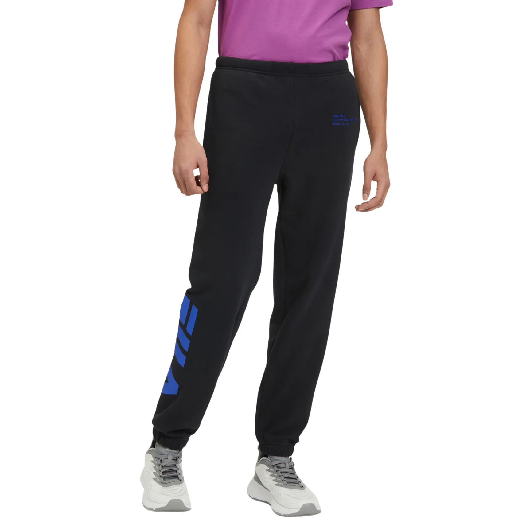 Sweatpants Embroidiery - Black