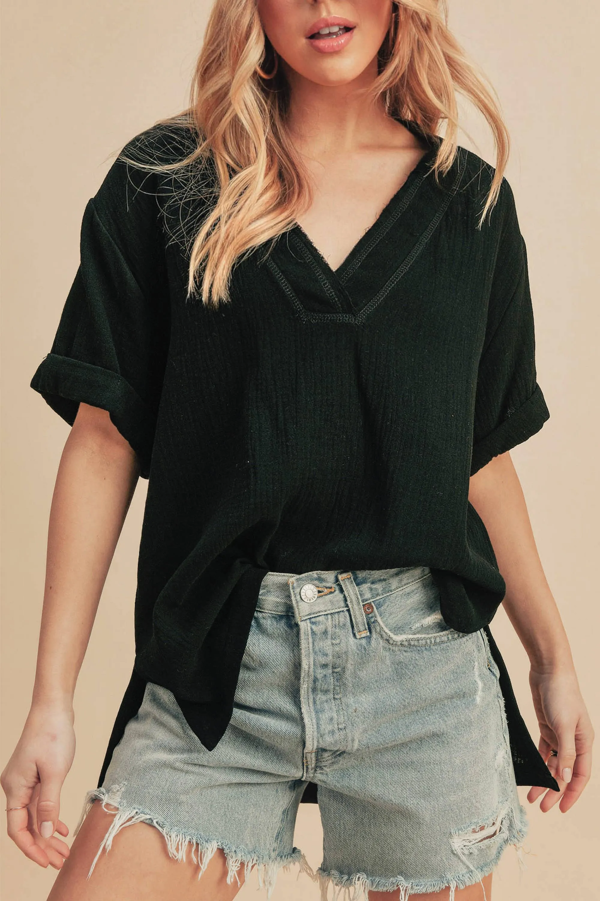 Trudie Top 4: Teal  Top