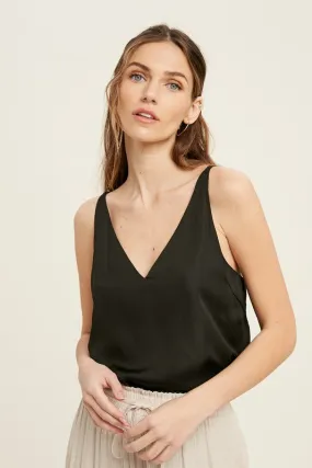 Universal Decision Black Cami Top