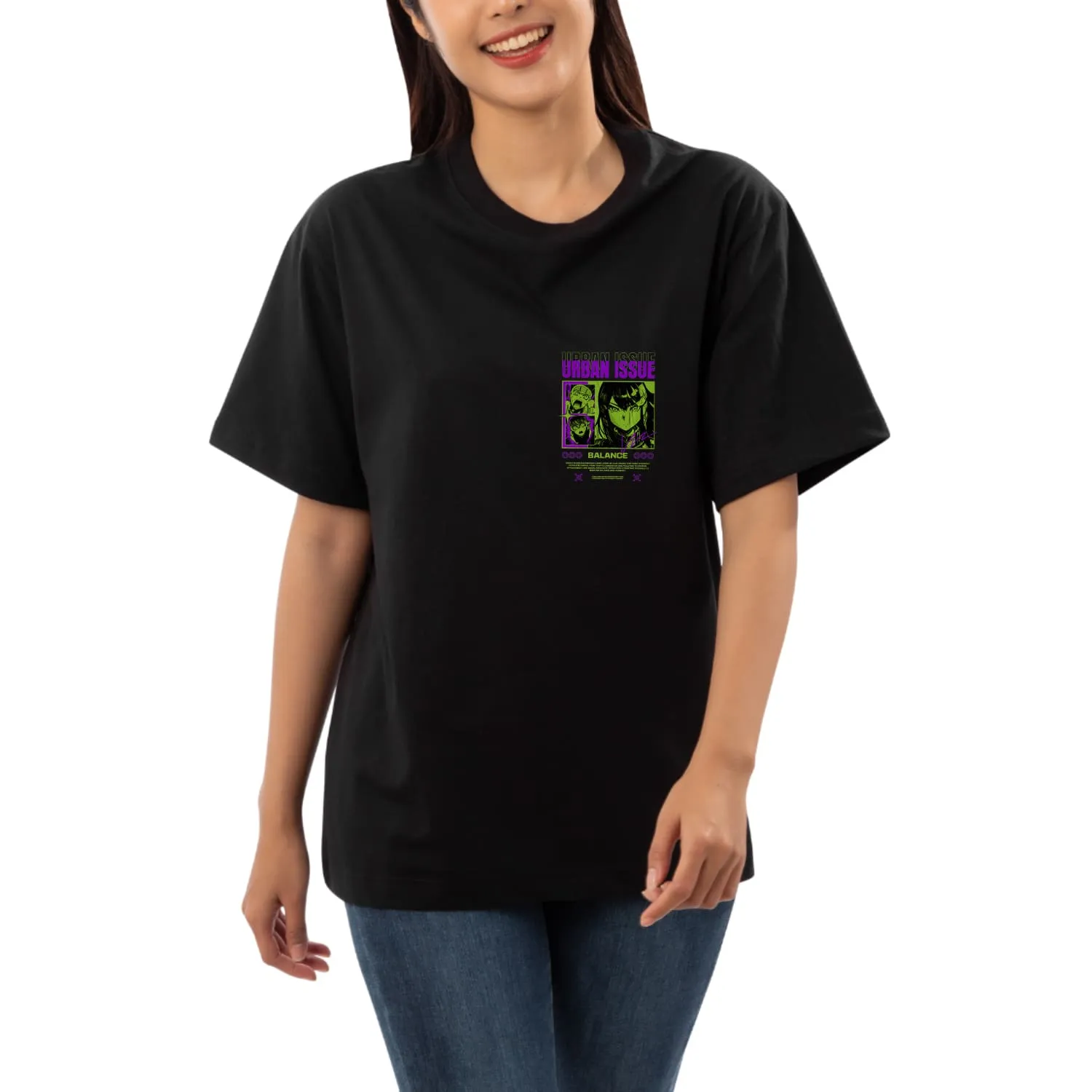 Urban issue Womens Oversized T-shirt