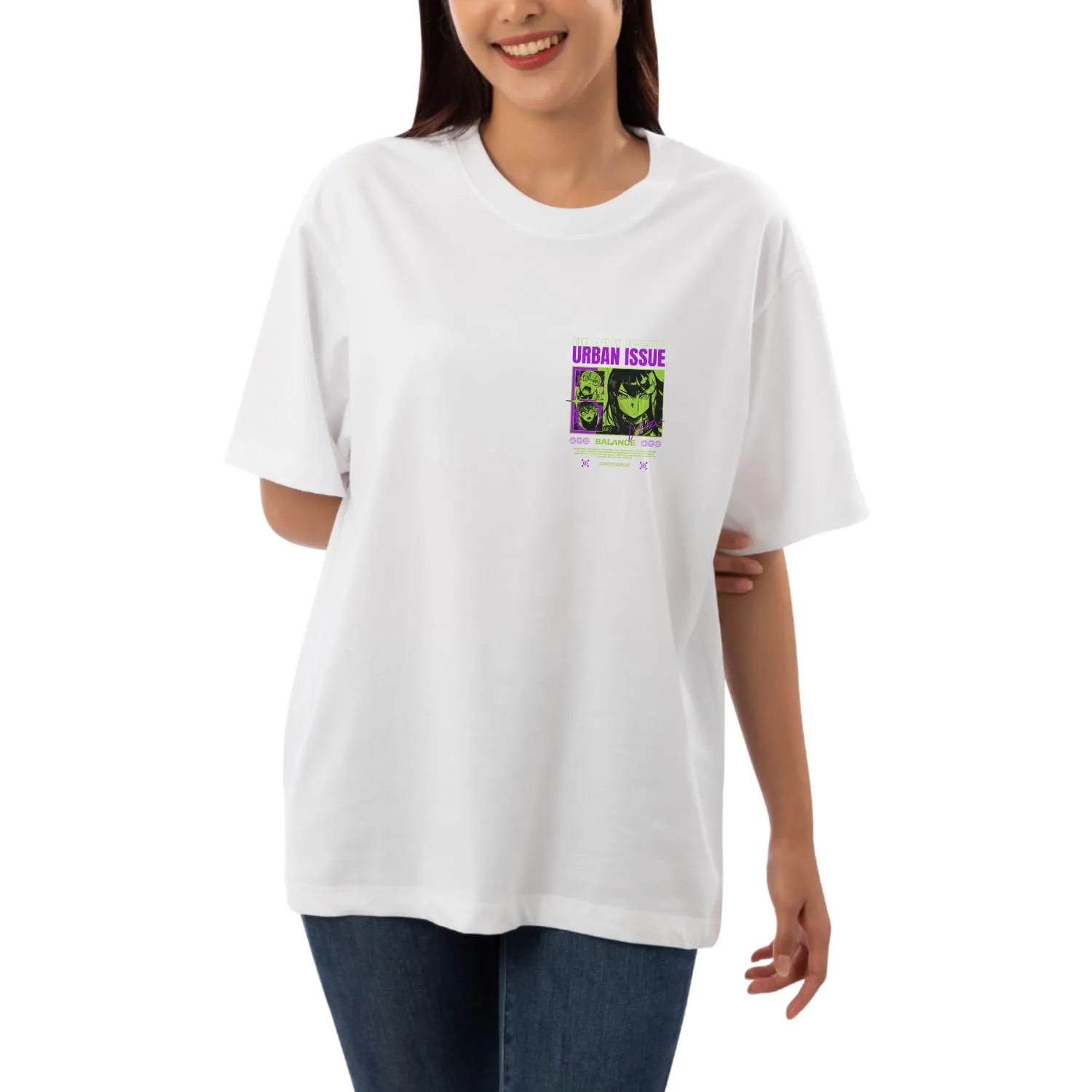 Urban issue Womens Oversized T-shirt