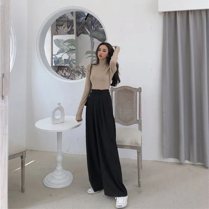 Women's Casual Full-Length Straight Pants