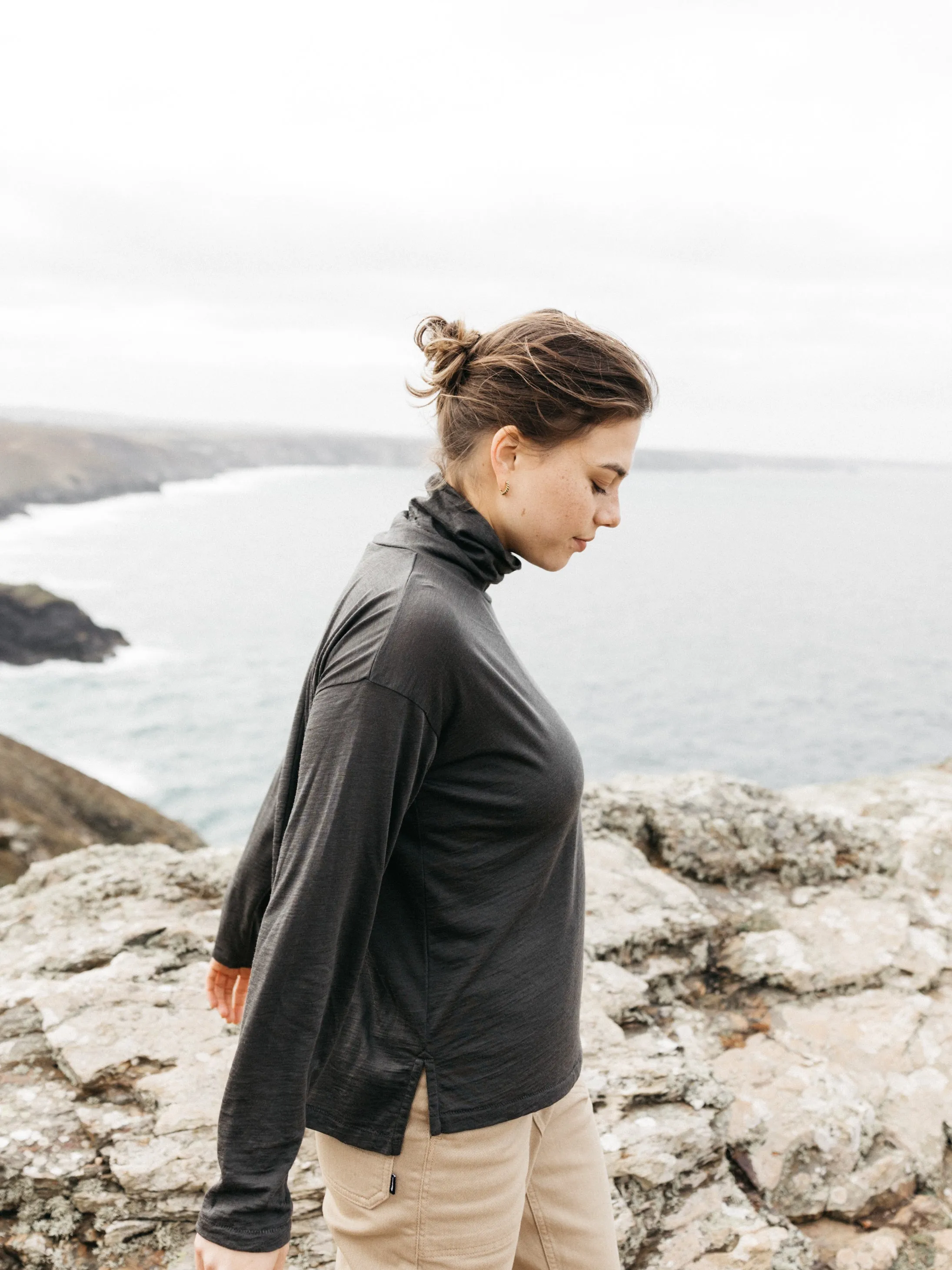 Women's Seeker Merino High Neck T-Shirt