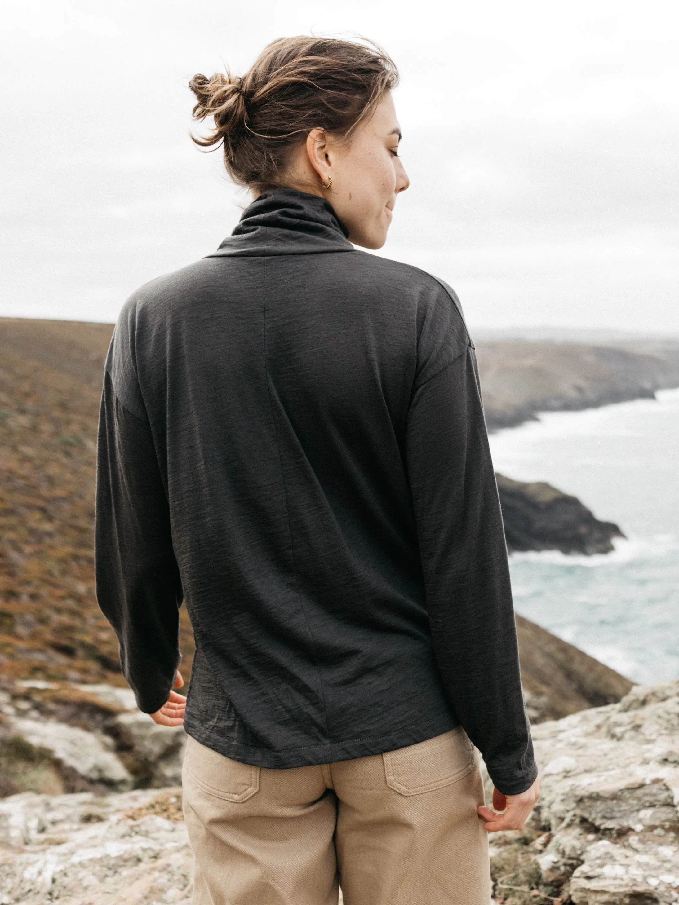 Women's Seeker Merino High Neck T-Shirt