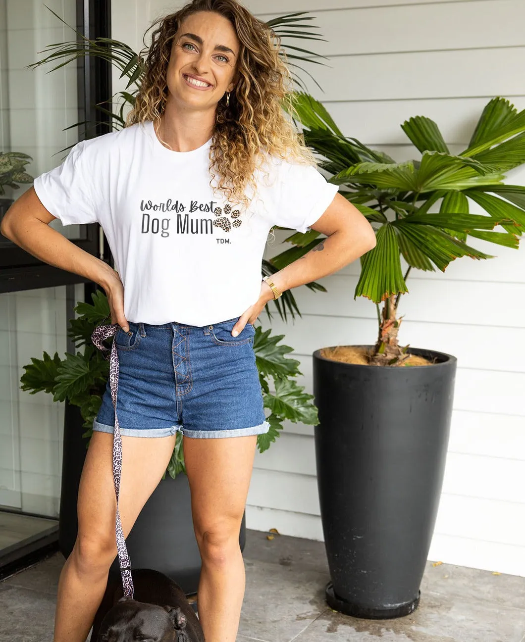 Worlds Best Dog Mum Classic T-Shirt