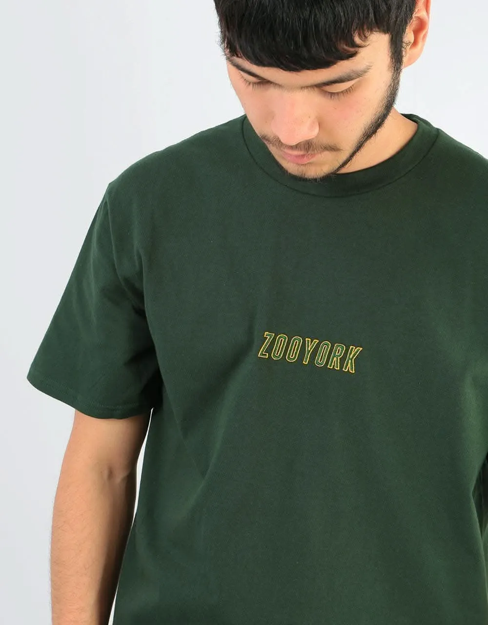 Zoo York Outline T-Shirt - Forest Green