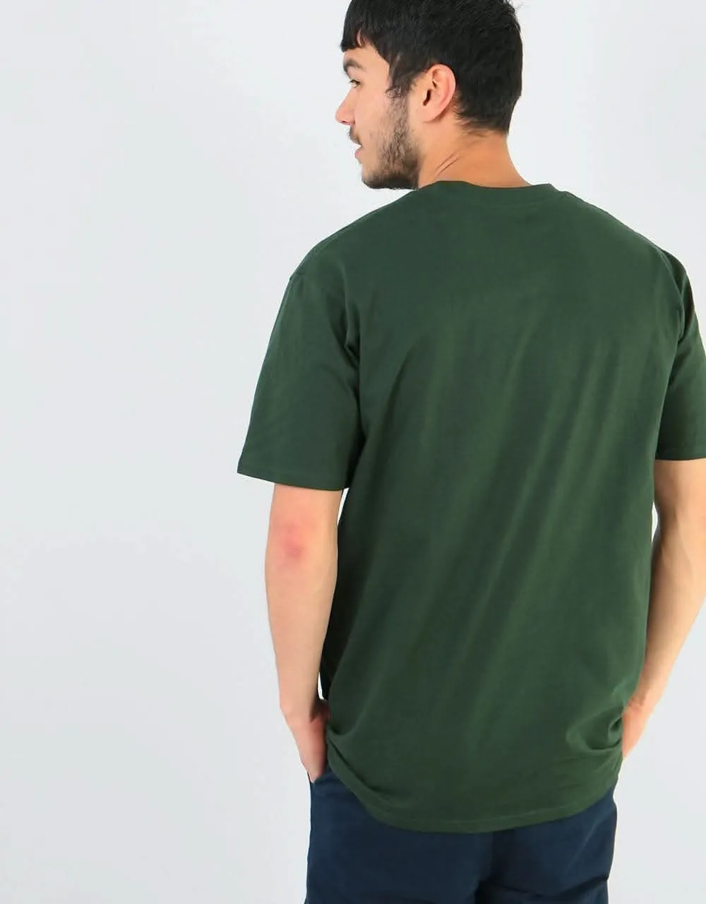 Zoo York Outline T-Shirt - Forest Green